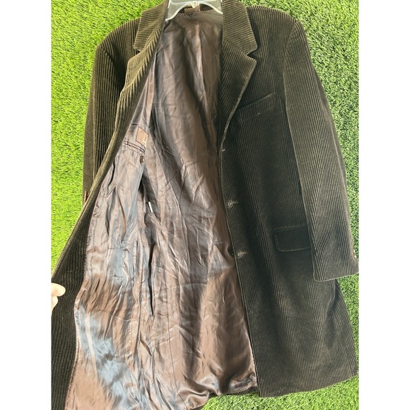 Zara Man|Corduroy|Tobacco Brown|Blazer Jacket Sports Coat |Sz L - Picture 3 of 8